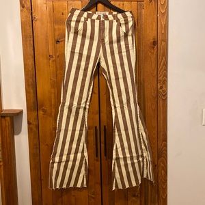 Adorable western flared style pants